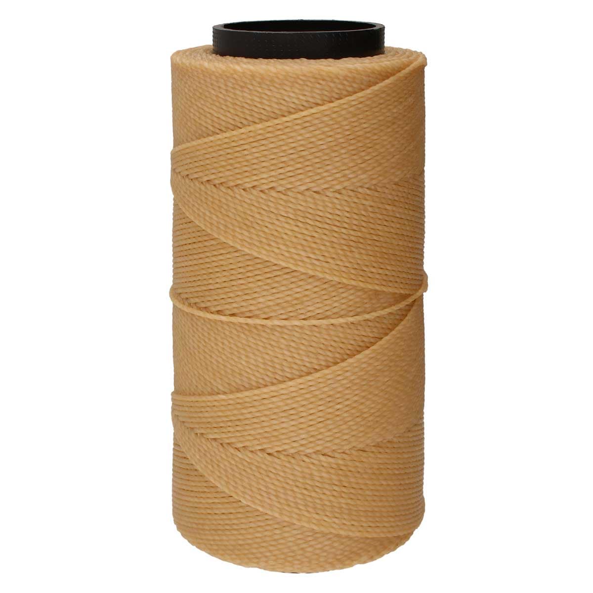 KNOT IT WAXED POLY CORD NATURAL 144 METERS / SPL KNOT IT WAXED POLY CORD NATURAL 144 METERS / SPL